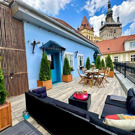 Casa Albastra By Casa Otto Apartment Sighisoara Ngoại thất bức ảnh