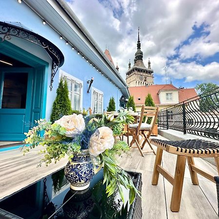 Casa Albastra By Casa Otto Apartment Sighisoara Ngoại thất bức ảnh