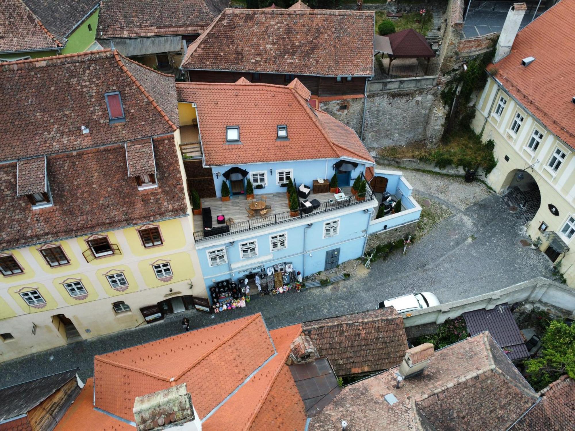 Casa Albastra By Casa Otto Apartment Sighisoara Ngoại thất bức ảnh
