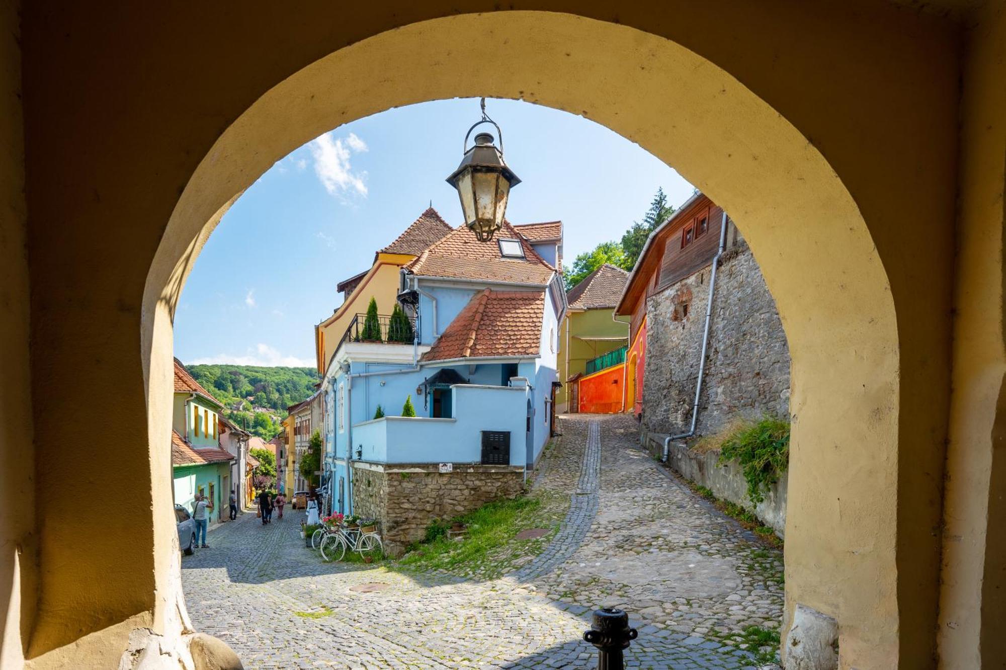 Casa Albastra By Casa Otto Apartment Sighisoara Ngoại thất bức ảnh