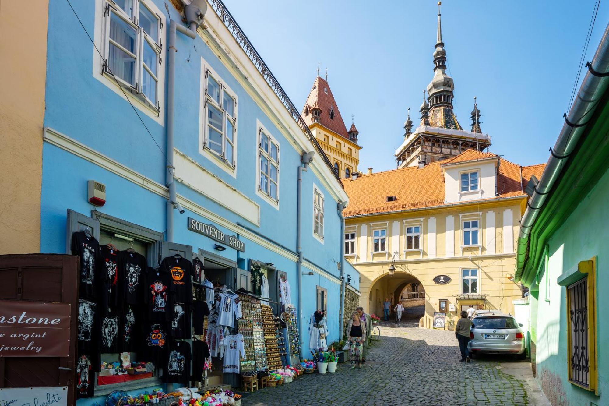 Casa Albastra By Casa Otto Apartment Sighisoara Ngoại thất bức ảnh
