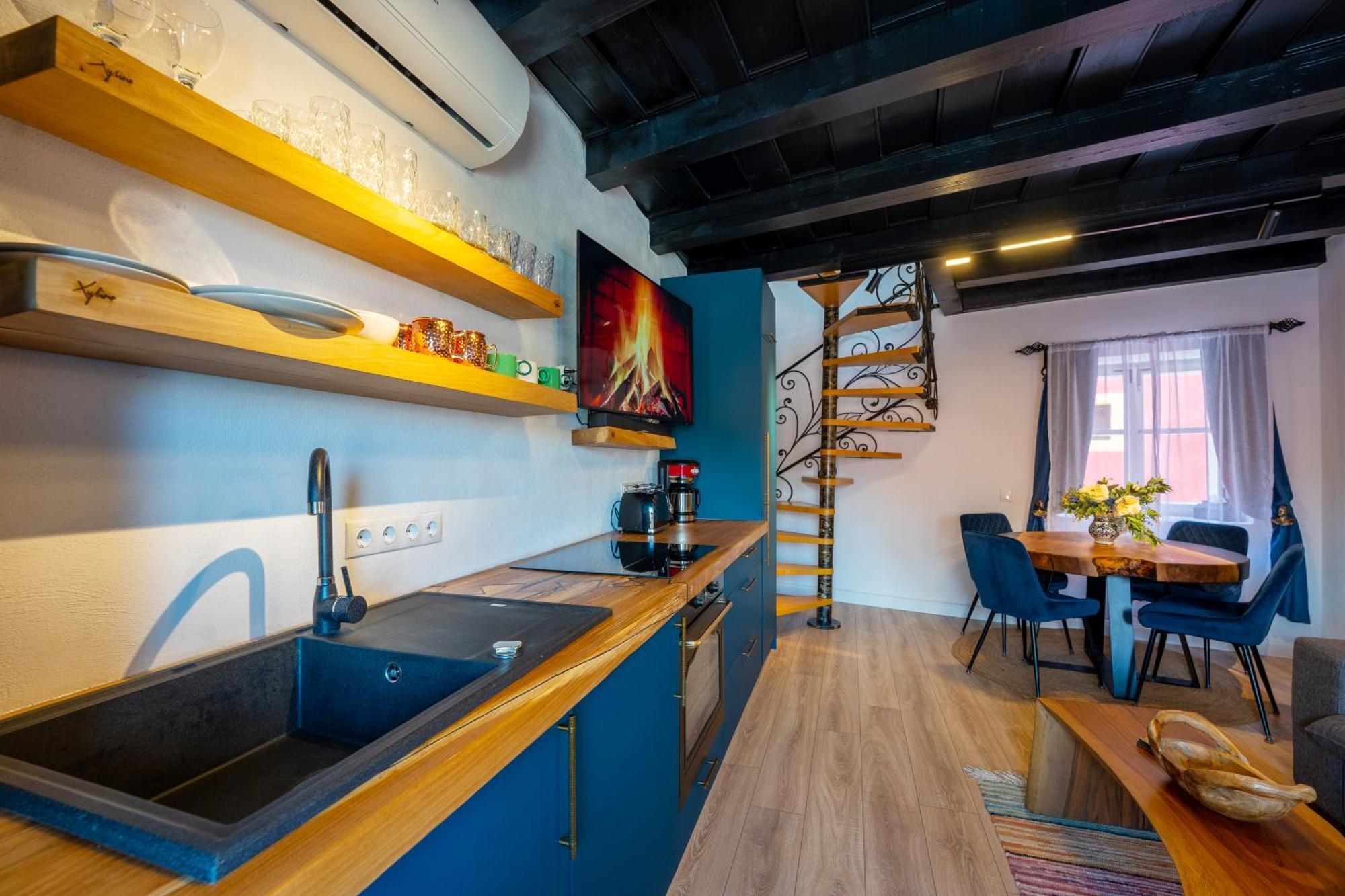 Casa Albastra By Casa Otto Apartment Sighisoara Ngoại thất bức ảnh